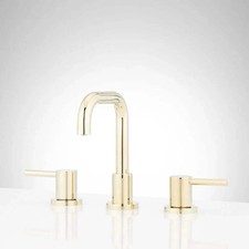 Signature Hardware Lexia 1.2 Gpm Widespread Bathroom Faucet Shwscle808pb