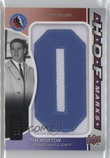 2024-25 Upper Deck SP Game Used HOF Marks /35 Tim Horton #HOFM-TH HOF