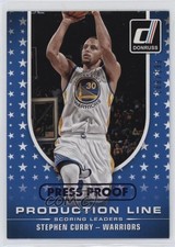 2014 Donruss Production Line Scoring Press Proof Purple /199 Stephen Curry 11ng
