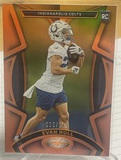 2023 Panini Certified #151 Evan Hull Orange Mirror #/149 Rookie COLTS