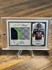 2019 Panini National Treasures - Crossover Rookie Patch Autographs DK Metcalf...