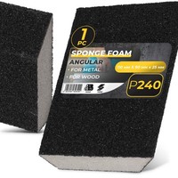 Schleifklotz Schleifschwamm Schleifblock P240 4 Seitig Schleifpad Schleifen