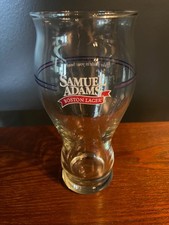 5 - SAMUEL SAM ADAMS BOSTON LAGER "TAKE PRIDE IN YOUR BEER" 16oz PINT BEER GLASS