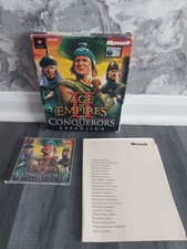Age of Empires 2: The Conquerors Expansion PC Game Videogame Big Box Edition!!!