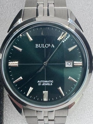 Bulova Sutton 96B424 Sutton Stainless Steel Automatic Men's Watch New MSRP- $349