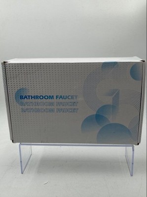 Silver Gold Waterfall Single-Hole Single-Handle Vessel Sink Bathroom Faucet