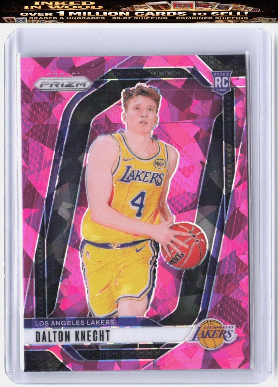 2024-25 Panini Prizm #238 Dalton Knecht Prizms Red Ice