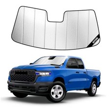 Windshield Sun Shade for Ram 1500 2019 2019-2026 10in Sensor Advanced Silver