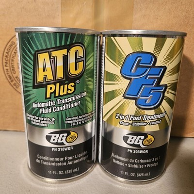 BG CF5 Fuel System Clean PN203 ATC Plus PN310 Transmission Conditioner Treatment