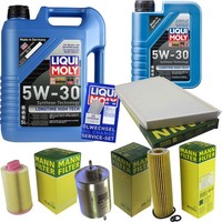 Inspektionskit Filter Liqui Moly ÖL 6L 5W-30 FüR Mercedes-Benz C-Klasse W203