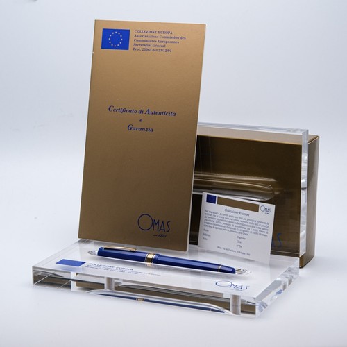 Omas - Europa - Fountain Pen - NIB M 18K - Picture 12 of 13