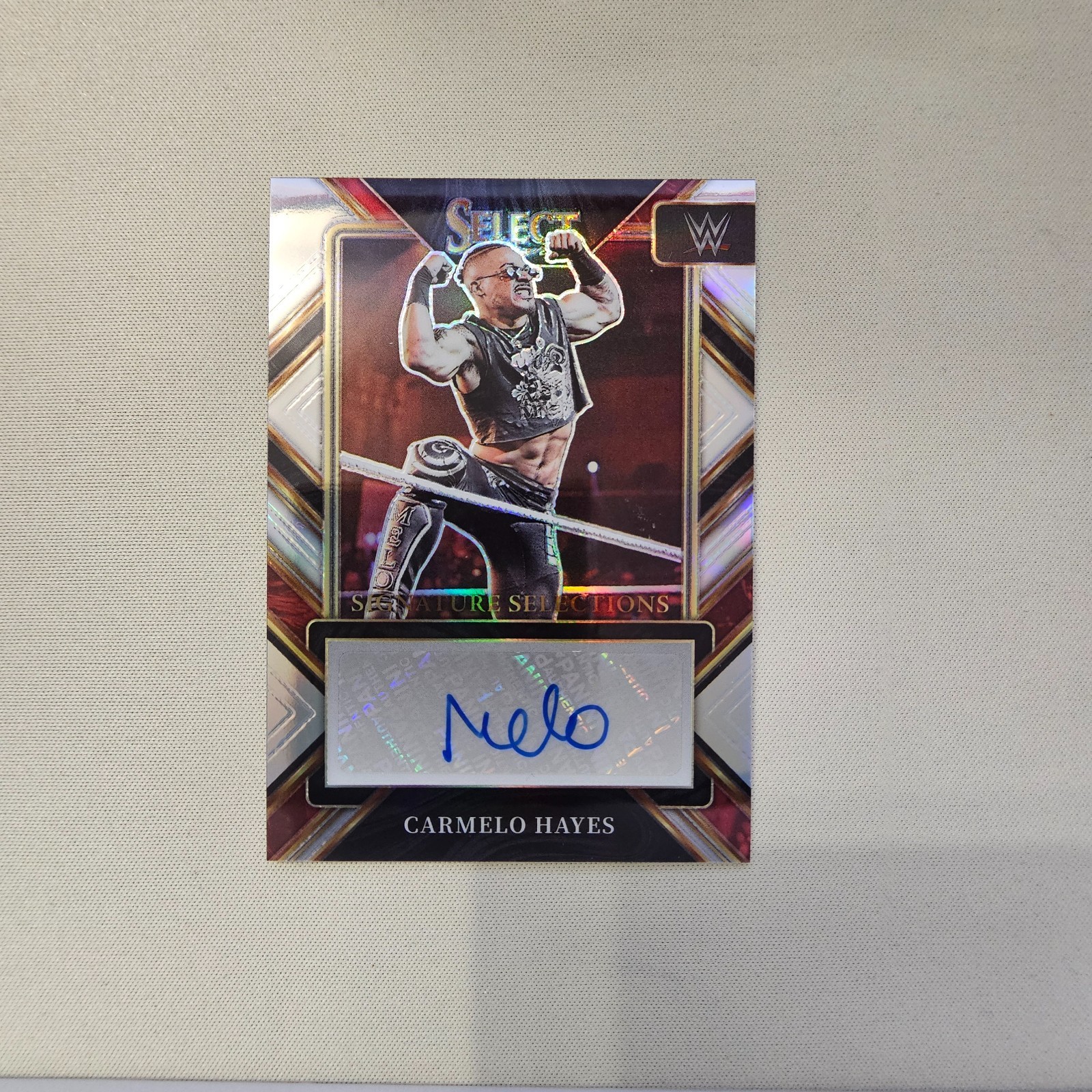 Panini Select WWE 2023 - Carmelo Heyes - AUTO