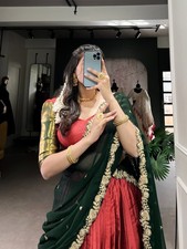 Pakistani Wedding Indian Wear Lengha Designer Party Bridal Ethnic Lehenga Choli