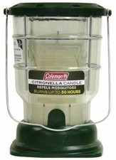 COLEMAN CITRONELLA CANDLE LANTRN BURNS OVER 70 HOURS 77084