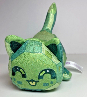 Aphmau Meemeows Emerald Green Cat Plush Celestial Litter 4 Mystery