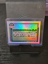 2022 Panini Stars & Stripes - Collegiate Team - #98 Blue Holo Longevity #d /60