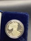 1995 P Proof Silver American Eagle One Dollar Coin with COA Uncirculated