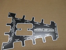 UNIVERSAL GOLF CLUB GRIP GUAGE FOR MEASURING GRIP & MULTI GULF SHAFT ID GAUGE