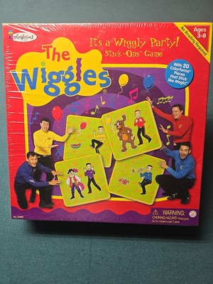 The Wiggles Colorforms It's a Wiggly Party Stick-Ons Game 100% Complete
