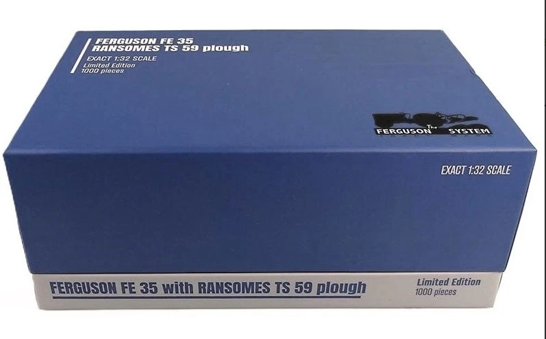 UNIVERSAL HOBBIES,FERGUSON FE-35 1956-1957 with Ransomes TS59 plow - Limited ... - Image 2 of 2