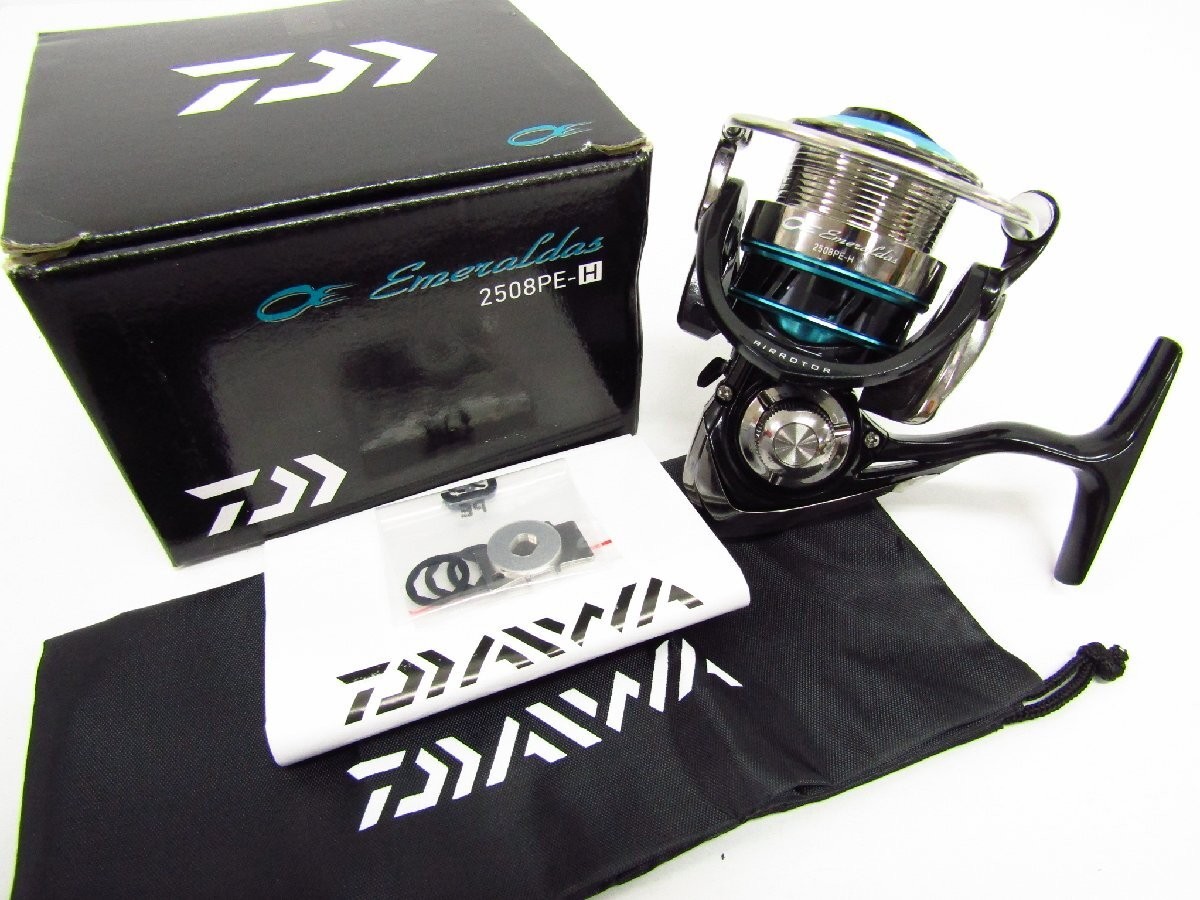 USED Daiwa Emeraldas MX 2508PE-H スピニング Daiwa 16 Emeraldas 2508PE-H Fishing Reel - Used, Some