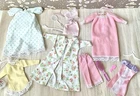 Barbie & Others Doll Clothes Lot Pajamas Sleepwear Assorted 1990s Vintage