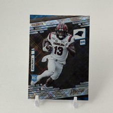 2021 Clearly Donruss #98 Kylin Hill Clearly Rated Rookie Autographs Red #/49