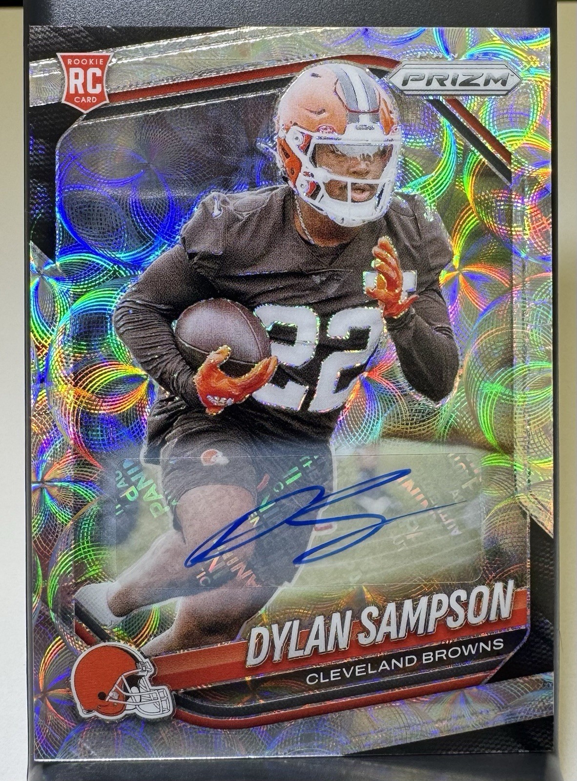 2025 Panini Prizm - Rookies Dylan Sampson #365 Choice Prizm Autographs /100