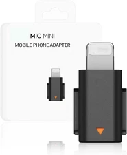 for DJI Mic Mini Mobile Phone Adapter Lightning Adapter Replacement for DJI Mic 