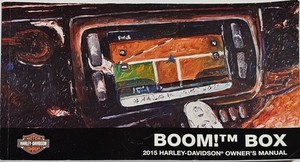 2015 Harley-Davidson® BOOM!™ BOX Owner's Manual - 99464-15 