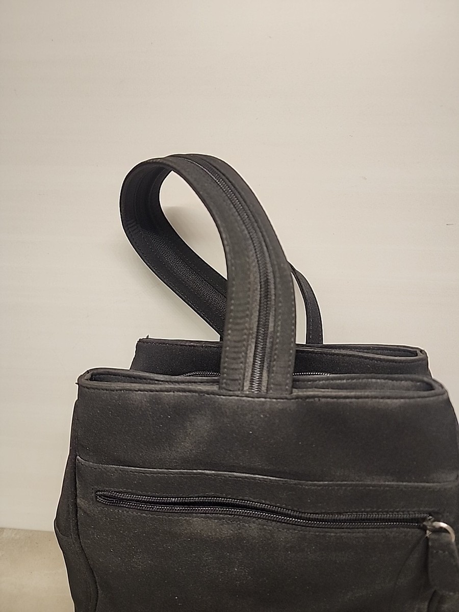 Black Backpack Shoulder Sling Bag Handbag ETIENNE AIGNER  display picture 3
