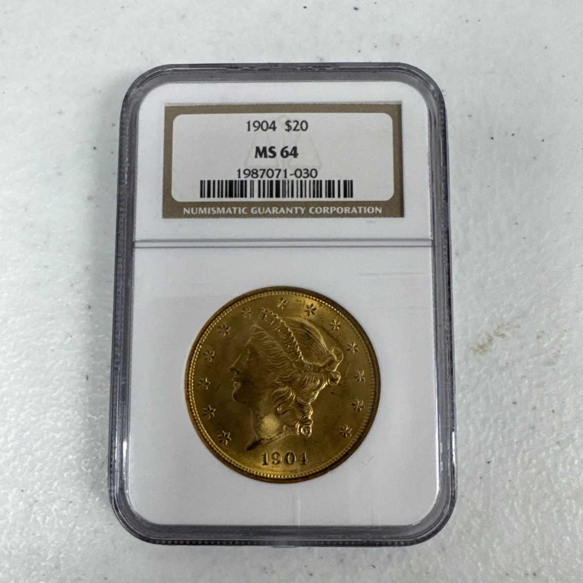MS 64 Double Eagle $20 US Gold Coins 1904 for sale | eBay