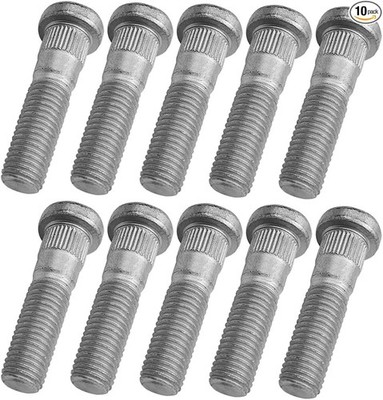 10PCS M12x1.5 Wheel Studs Lug Stud Bolt Compatible with 2006-2022  Size: 10PCS