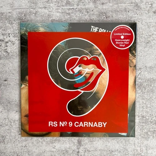 ROLLING STONES 12" LP - Black and Blue CARNABY STREET RED VINYL LIMITED TO 1000