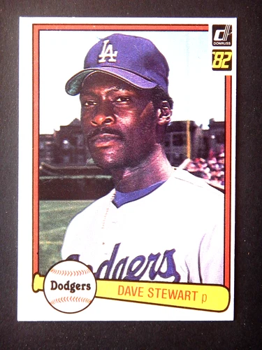 Dave Stewart #410 Donruss 1982 Baseball Card (Los Angeles Dodgers)