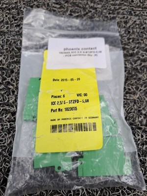 phoenix contact 1823655, ICC 2,5/ 6-STZFD-5,08 - PCB connector Qty: (5)