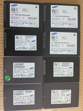 Lot Of 8 Samsung 128GB SATA 2.5" Solid State Drives.