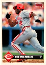 1993 Donruss #402 Reggie Sanders