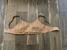 auden wireless beige nursing pumping bra size L