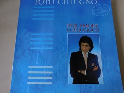 Toto Cutugno - Per Amore o per Gioco - LP -- Stib12