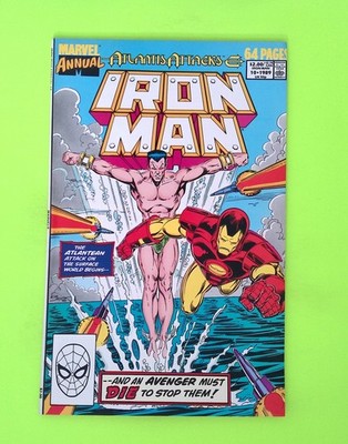 Iron Man Annual #10 Vol. 1 1989 Marvel Comics 1st App Annual 7.0 R53-189
