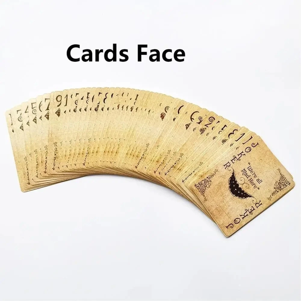 Vintage Alice Playing Cards Retro Poker Deck Magic Board Game Novelty Gift - Picture 5 of 6