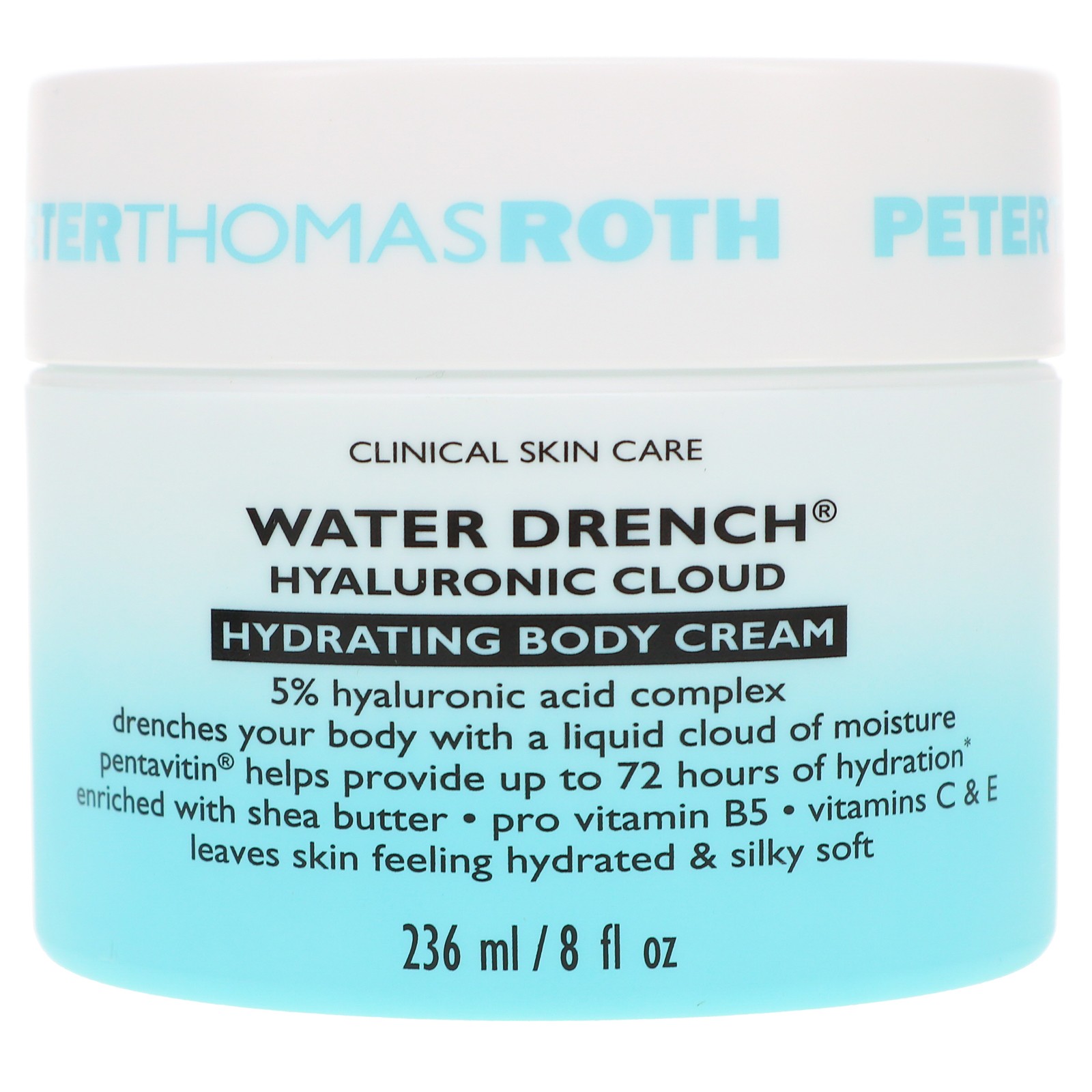 Peter Thomas Roth Water Drench Hyaluronic Cloud увлажняющий крем для тела, 8 унций