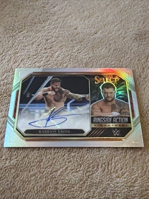 2023 Panini Select WWE Ringside Action Signatures #RA-KKR Karrion Kross Auto 