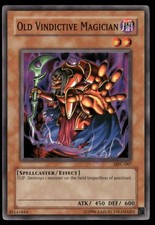 Yu-Gi-Oh! Carta Old Vindictive Magician (GLD1-EN013) – Gold Series 1 Limited Ed. (Usato)