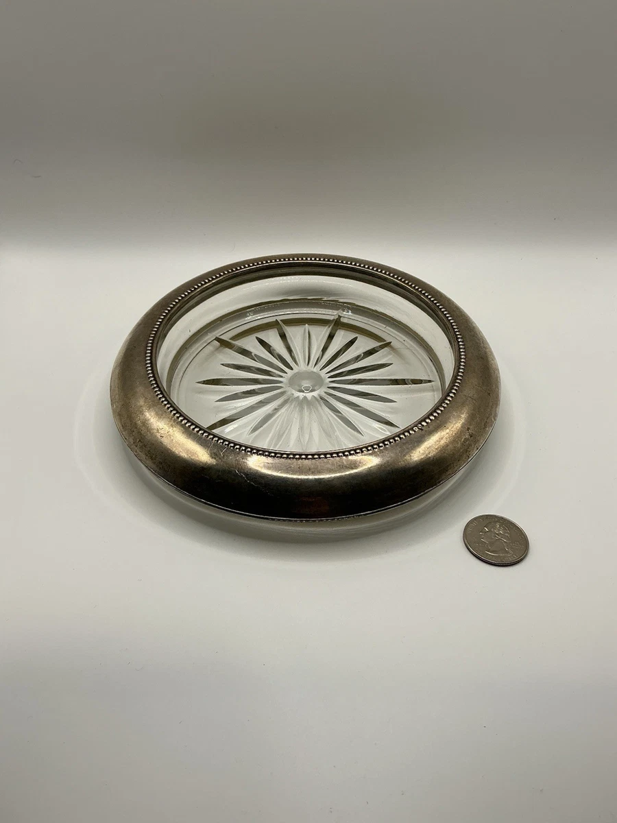 Frank M. Whiting Antique US Sterling Silver Dishes & Coasters for