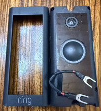 Ring Video Recording Doorbell Wired Camera Only Black WiFi Compatible 5AT3T5