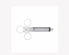 25/Pk Lab 10mL Plastic Disposable General Use Control Syringe w/ Luer-Lok Tip