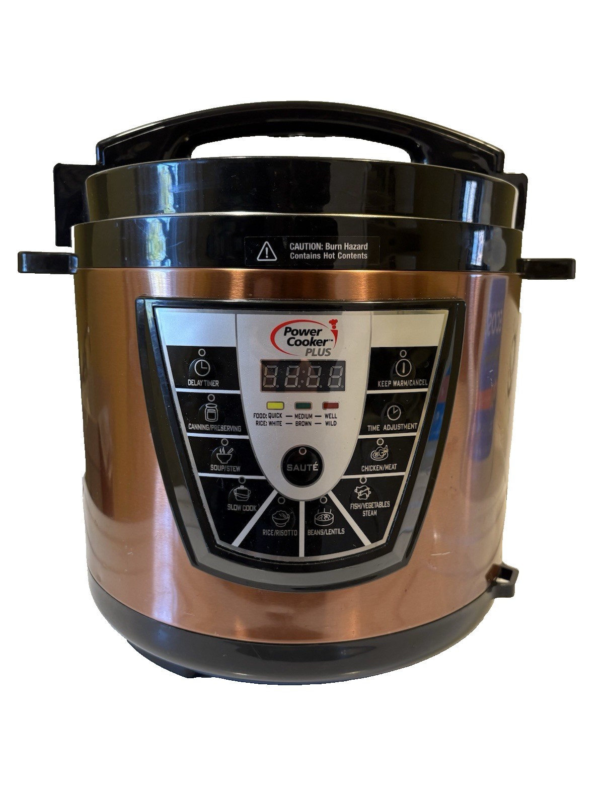 Plus 8-quart Pressure Cooker Bronze As Seen On Tv Tested & W