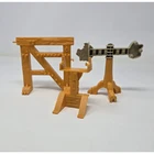 CASTLE GREYSKULL PARTS lot of 3 vintage 1982 Mattel Masters of Universe